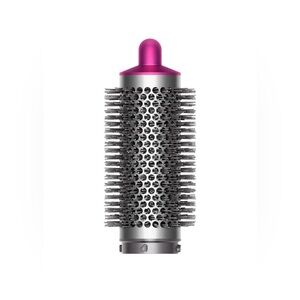 Genuine Dyson Airwrap Round Volumizing Brush Attachment Nickel/Fuchsia